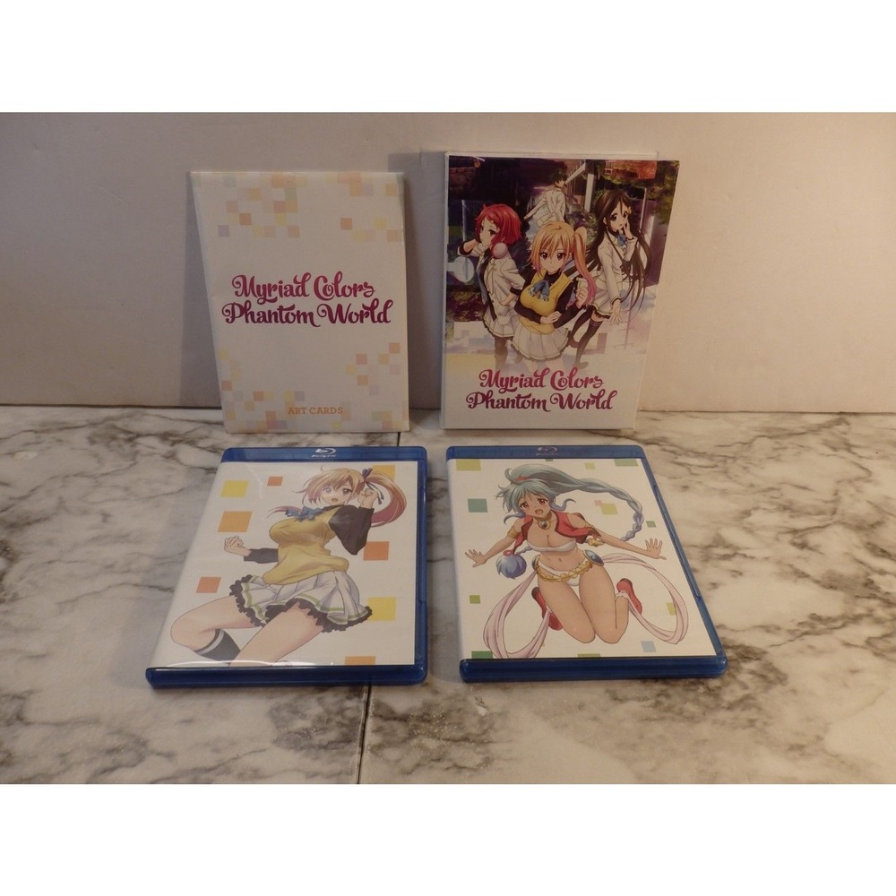 Myriad Colors Phantom World Complete Series Blu-ray DVD Combo with Art Cards